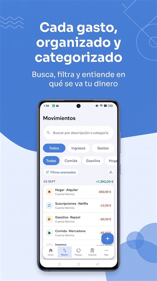 Zenta — movimientos